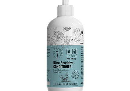 Tauro Pro Line Pure Nature Ultra Sensitive Conditioner – Gentle Formula with Essential Oils, 400ml