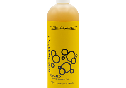 Chris Christensen SmartWash 50 DeShed Shampoo – Moisturizing Undercoat Removal Formula, 473ml