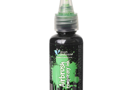 Groom Professional Airbrush Temporary Ink 30ml – Brown, Quick-Drying Color Formula