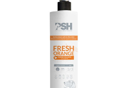 PSH Fresh Orange Mist – Collagen-Infused Lotion Spray, 300ml, Nourishes Long Hair