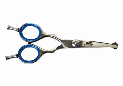 Show Tech Safety Scissors Curved Left – 5-Inch Ergonomic Design for Left-Handed Groomers