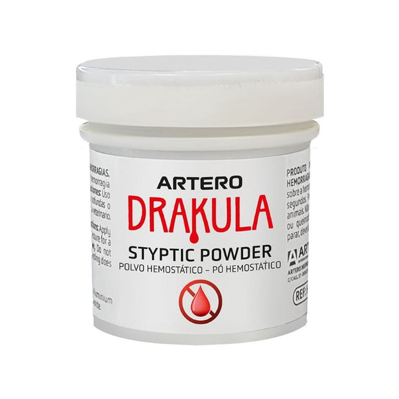 Artero Dracula Styptic Powder – Fast-Acting Bleeding Stopper, 11.3g Jar