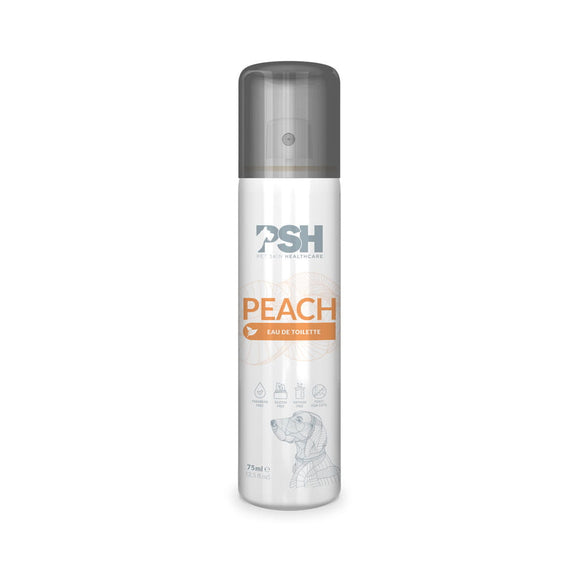 PSH Peach Eau de Toilette – Alcohol-Free Cologne, Refreshing Peach Scent, 75ml Spray