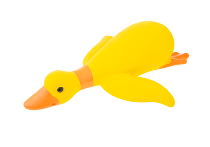 RecoFun Droll Duck Squeaky Dog Toy – Soft Plush, 32cm, Entertaining Playtime