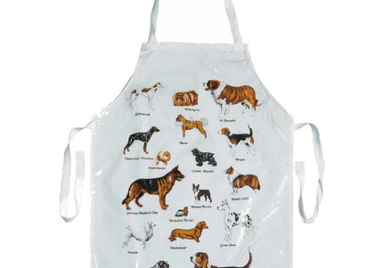 HPP Waterproof Grooming Apron – Protective Design with Fun Dog Motif, Easy-Clean Material