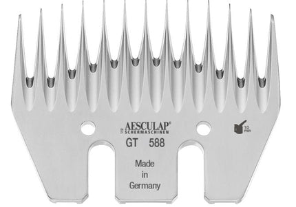 Aesculap GT588 Lower Blade – 13-Tooth Precision Sheep Clipper Blade, 3.5mm Cut
