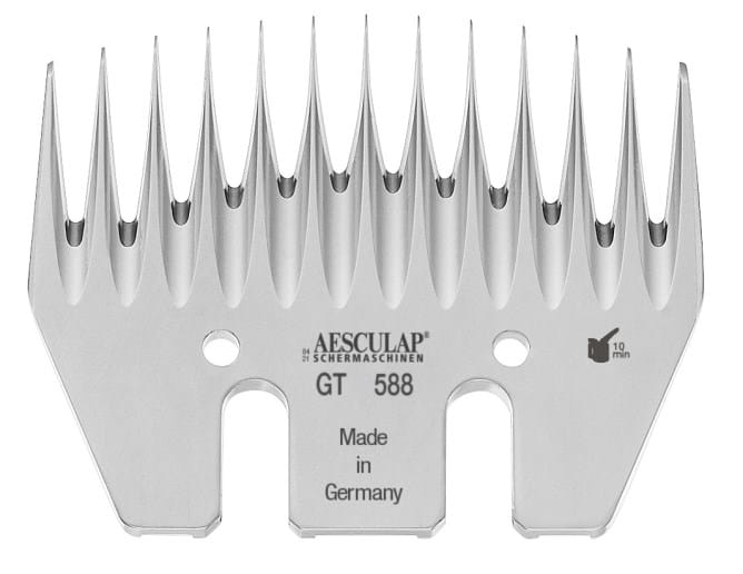 Aesculap GT588 Lower Blade – 13-Tooth Precision Sheep Clipper Blade, 3.5mm Cut