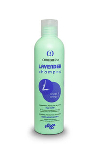 Nogga Omega Line Lavender Shampoo – Gentle Cleansing Formula, 250ml, Short Coat Care