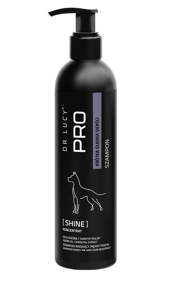 Dr. Lucy Pro Shine Nourishing Shampoo – Enhances Shine on Short and Smooth Coats, 250ml