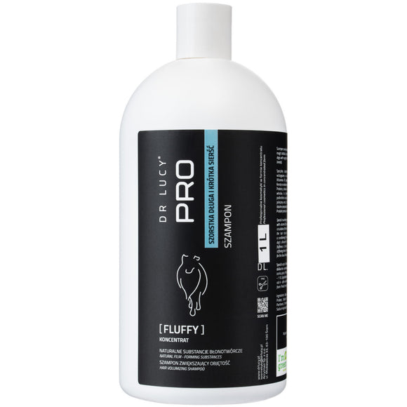 Dr. Lucy Pro Fluffy Volumizing Shampoo – Enhances Texture for Rough, Long, and Short Hair, 1L