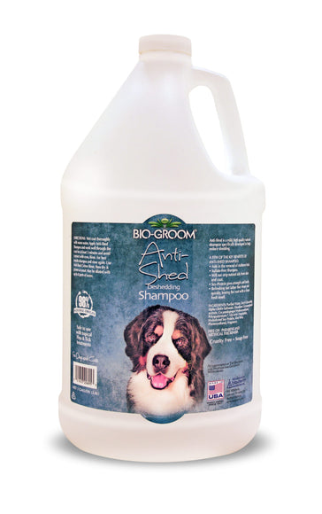 Bio-Groom Anti-Shed Deshedding Shampoo 3.8L – Reduces Shedding and Eases Undercoat Removal