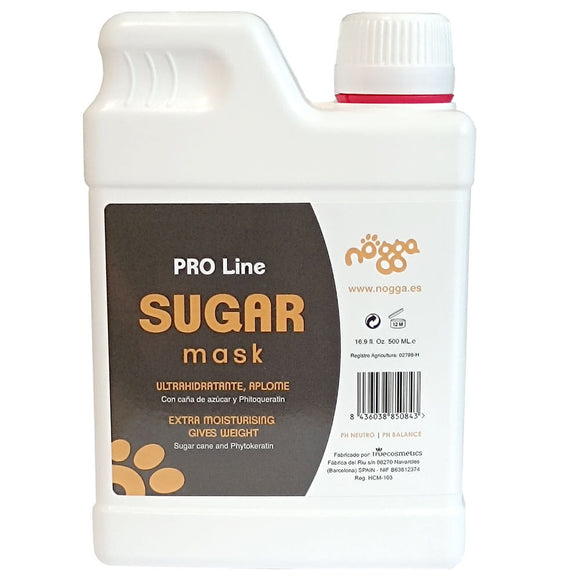 Nogga Pro Line Sugar Mask – Extra Moisturizing Leave-In Mask for Long Hair, 500ml