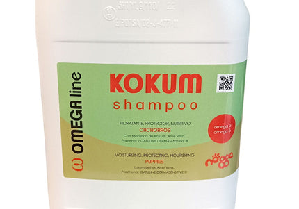 Nogga Omega Line Kokum Shampoo – Gentle Puppy Formula with Nourishing Kokum Butter, 5L