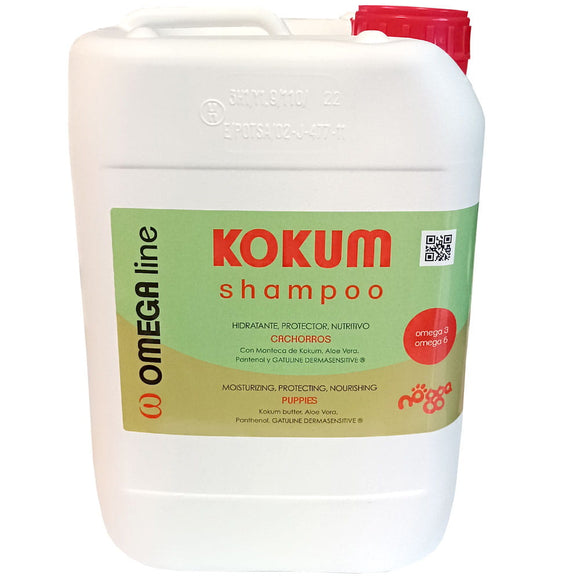 Nogga Omega Line Kokum Shampoo – Gentle Puppy Formula with Nourishing Kokum Butter, 5L
