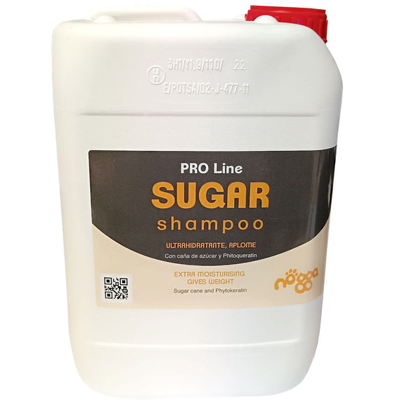 Nogga Pro Line Sugar Shampoo – Extra Moisturizing Formula for Long and Silky Coats, 5L