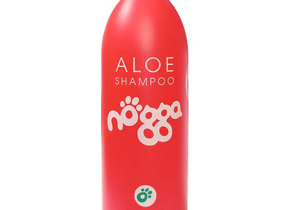 Nogga Classic Line Aloe Shampoo – Moisturizing Aloe Vera Formula, 1L, Gentle on All Coat Types