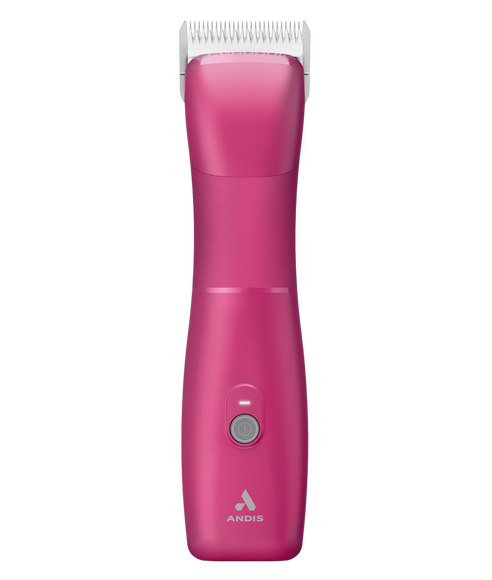 Andis eMERGE Cordless Clipper – CeramicEdge Blade No. 10, Pink, Lightweight Design