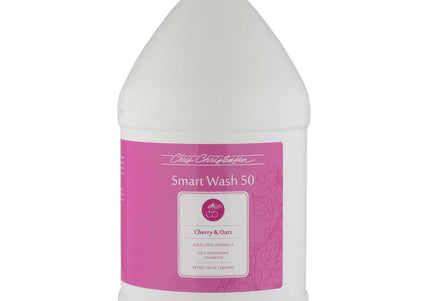 Chris Christensen Smart Wash 50 Cherry & Oats Shampoo – Highly Concentrated Deep Cleansing Formula, 3.8L