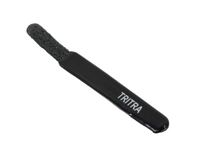 Tritra Black Small Wide Trimmer – Compact Ergonomic Grooming Tool for Precision Styling