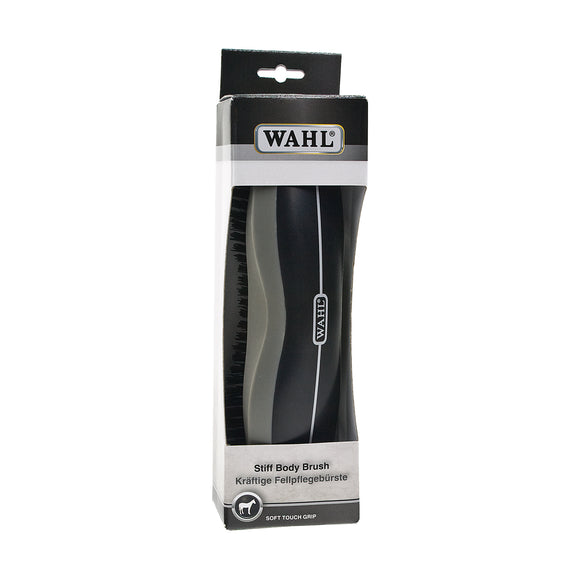 Wahl Stiff Body Brush 24cm – Hard Bristles, Professional Grooming Tool for Horses