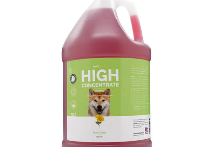 Bark2Basics High Concentrate Shampoo – Deeply Cleansing Purifying Formula, 3.79L Bottle