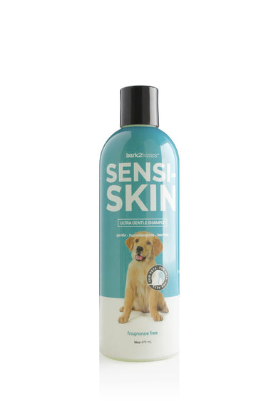 Bark2Basics Sensi-Skin Shampoo – Hypoallergenic Gentle Formula, 473ml Bottle