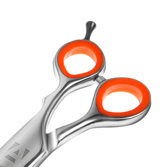 Artero Silicone Finger Rings Set – 6 Interchangeable Orange Scissor Inserts, Comfortable Grip