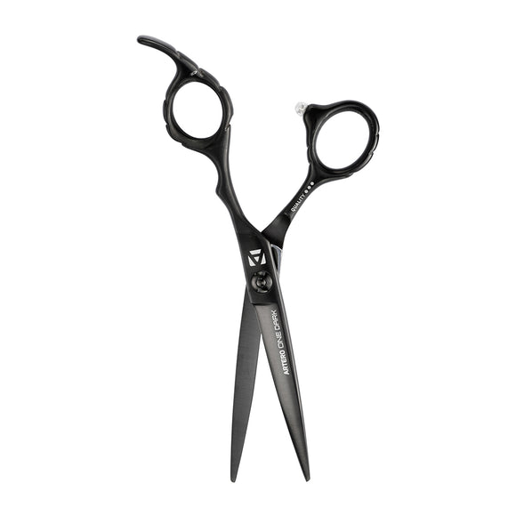 Artero One Dark Grooming Scissors 6" – Ergonomic Japanese Steel, Black Finish