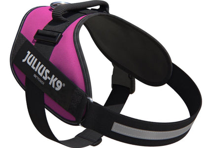 Julius-K9 IDC Powerharness Dark Pink – Premium Adjustable Harness, Baby 2 Size, Durable Design
