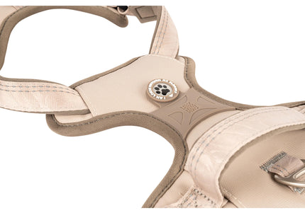 Max&Molly Matrix 2.0 Sport Harness – Adjustable Sand Beige with QR ID, Medium Size