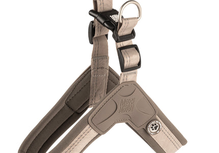 Max&Molly Q-Fit Matrix 2.0 Step-In Harness – Lightweight Sand Beige with QR ID, Medium