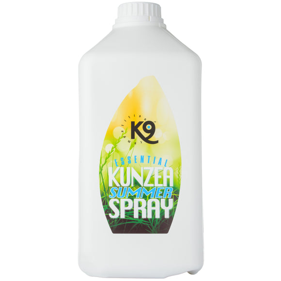 K9 Kunzea Summer Spray – Coat Freshener and Insect Repellent, 2.7L, Long-Lasting Formula