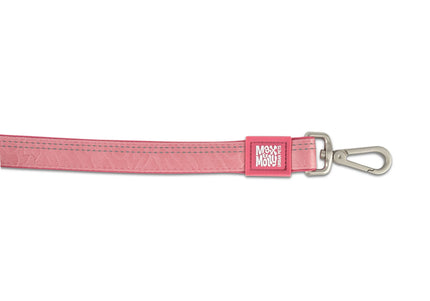 Max&Molly Matrix 2.0 Short Leash – Pastel Pink, 120cm, Lightweight and Durable Design