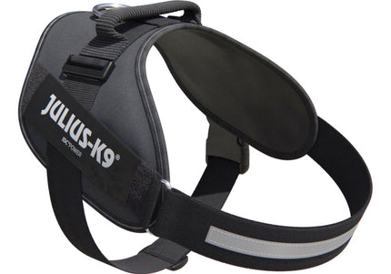 Julius-K9 IDC Powerharness Gray – Premium Adjustable Harness, Mini-Mini Size, Durable Design