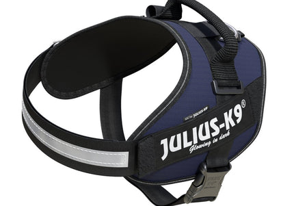Julius-K9 IDC Dog Harness Jeans – Premium Adjustable Denim-Style Harness, Size 0