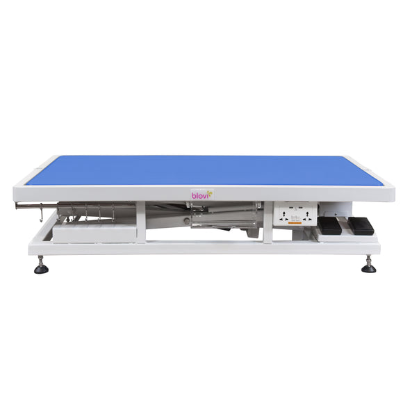 Blovi Upper Pro Electric Grooming Table – Lift System, Accessory Shelf, 125x65cm Black