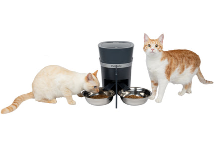 PetSafe 2-Pet Meal Splitter – Dual Bowl Attachment, Compatible with Smart Feed and Healthy Pet Feeders