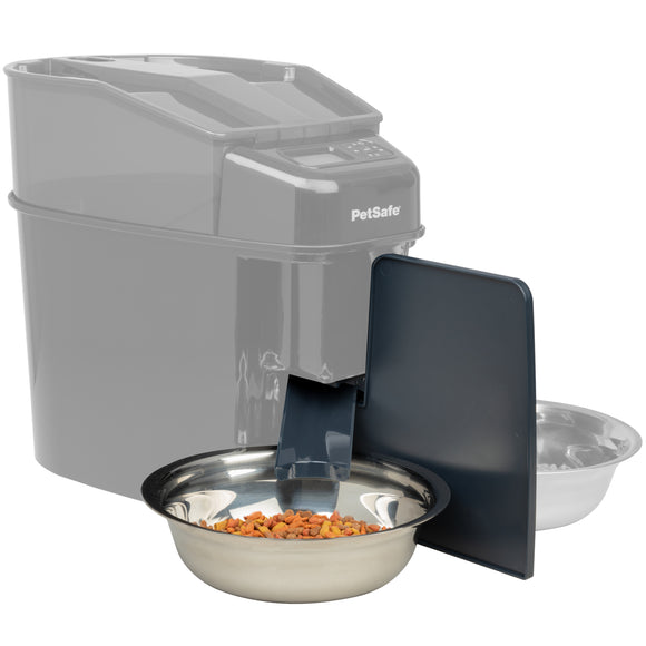 PetSafe 2-Pet Meal Splitter – Dual Bowl Attachment, Compatible with Smart Feed and Healthy Pet Feeders