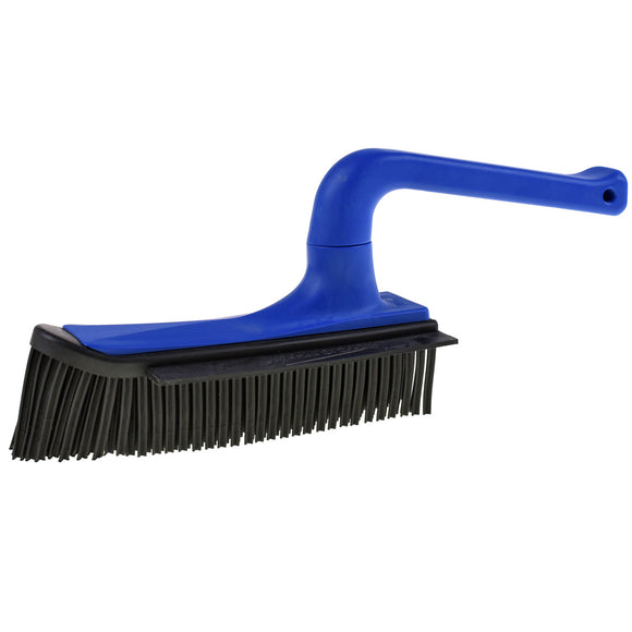 V7 Hand-Held Rubber Brush and Dustpan – Innovative Red Cleaning Duo, Ergonomic Design