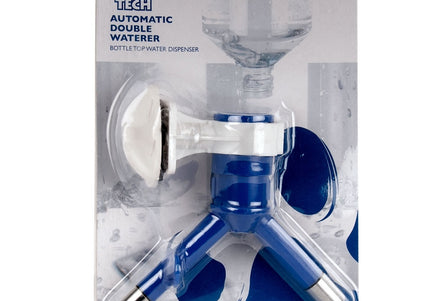 Show Tech Automatic Double Waterer Bottle – Dual Reservoir, Universal Thread, Reliable Hydration Solution