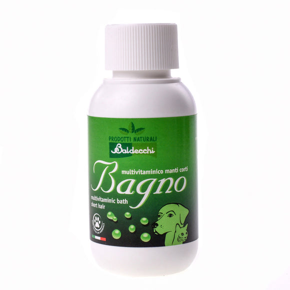 Baldecchi Multivitamin Short Hair Shampoo – Concentrated Formula with Nettle Extract and Collagen, 50ml