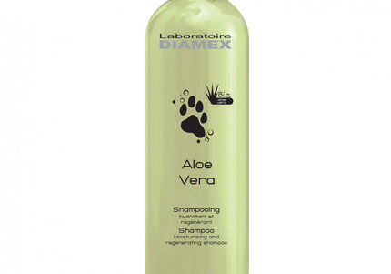 Diamex Aloe Vera Moisturizing Regenerating Shampoo – Concentrated 1:8 Formula, 250ml