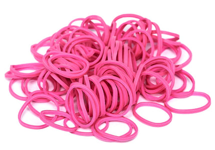 Paw Marks Latex Wrapping Bands 16mm – Super Durable Large Hair Curlers, 1500 Sky Blue Pieces