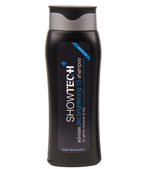 Show Tech+ Brightening Shampoo – Concentrated Color-Enhancing Formula, Removes Discoloration, 300ml