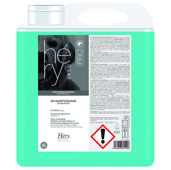 Hery Professional Cleansing Shampoo 5L – Concentrated Formula, Deep First Wash Performance