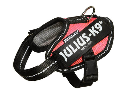 Julius K9 IDC Powair Harness Pink – Lightweight Breathable Mesh Dog Harness, Small Size