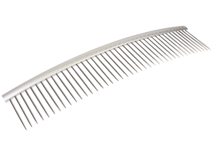 Show Tech Featherlight Curved Comb 25cm – Ultra-Lightweight, Ergonomic Design for Flawless Coat Finishing