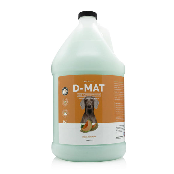 Bark2Basics D-Mat Multi-Purpose Conditioner 3.79L – Moisturizing and Detangling Formula for Mats