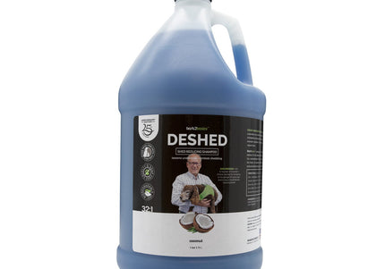 Bark2Basics DeShed Shampoo – Undercoat Removal Formula, Reduces Shedding, 3.79L