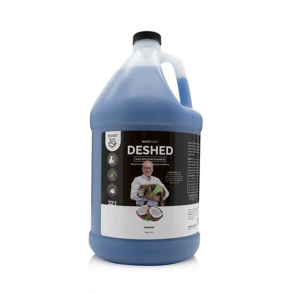 Bark2Basics DeShed Shampoo – Undercoat Removal Formula, Reduces Shedding, 3.79L